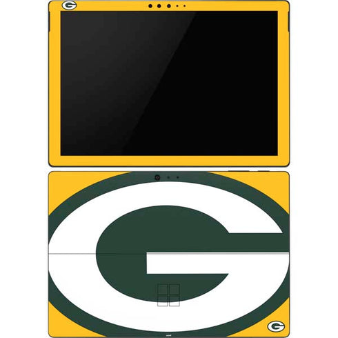 NFL Green Bay Packers Large Logo Surface Pro 6 Skin