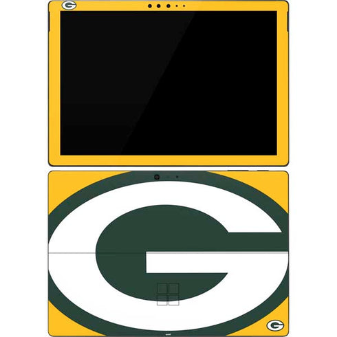 NFL Green Bay Packers Large Logo Surface Pro 7 Skin