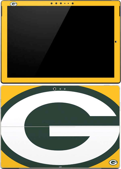 NFL Green Bay Packers Large Logo Surface Pro (2017) Skin