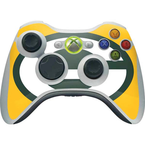 NFL Green Bay Packers Large Logo Xbox 360 Wireless Controller Skin