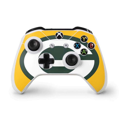 NFL Green Bay Packers Large Logo Xbox One S Controller Skin