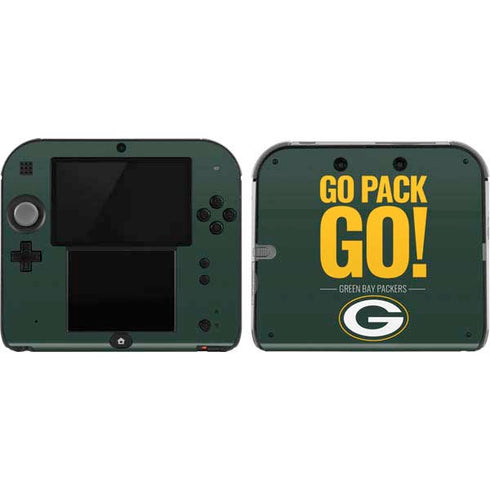 NFL Green Bay Packers Team Motto Nintendo 2DS Skin