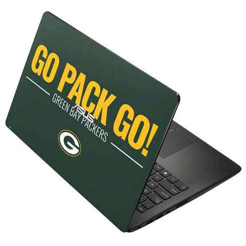 NFL Green Bay Packers Team Motto Asus X502CA 15.6 Skin