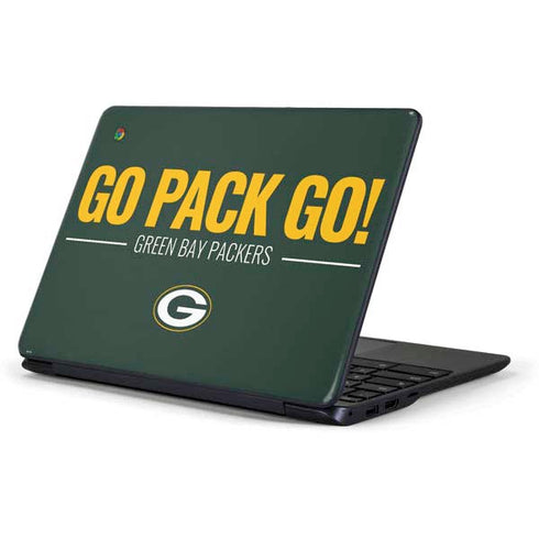 NFL Green Bay Packers Team Motto Samsung Chromebook Skin