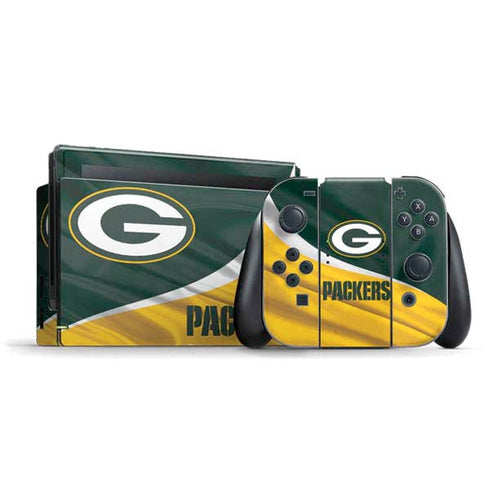 NFL Green Bay Packers Nintendo Switch Bundle Skin
