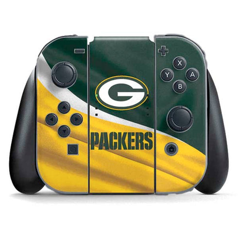 NFL Green Bay Packers Nintendo Switch (2017-2021) Joy-Con Controller Skin