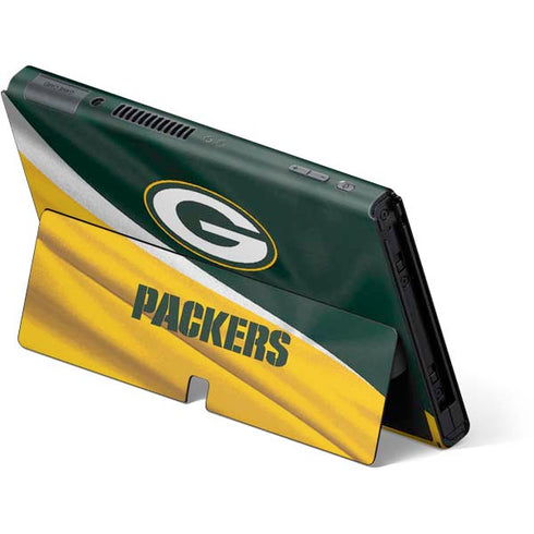 NFL Green Bay Packers Nintendo Switch OLED (2021) Skin
