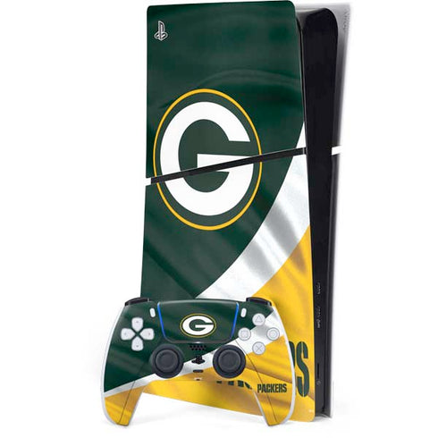 NFL Green Bay Packers PS5 Slim Digital Edition Bundle Skin