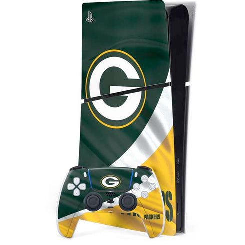 NFL Green Bay Packers PS5 Slim Digital Edition Console Skin
