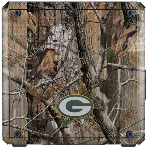 NFL Green Bay Packers Realtree AP Camo Cooler Master MasterBox Q300L Mini Tower Skin