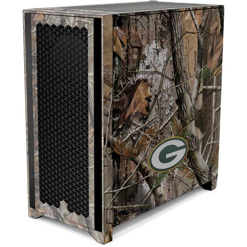 NFL Green Bay Packers Realtree AP Camo Corsair 4000D Tempered Glass Mid-Tower ATX Case Skin