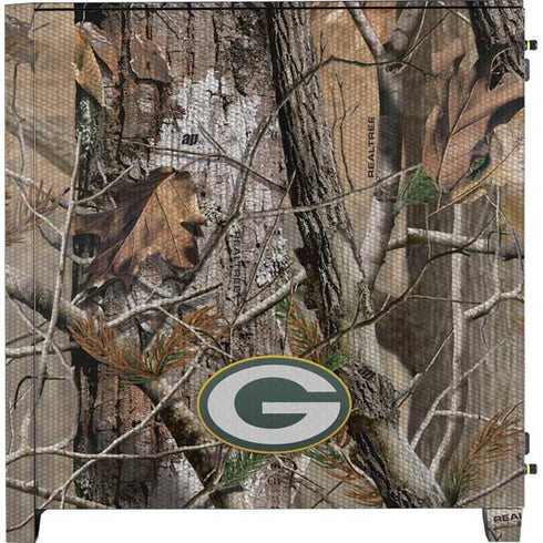 NFL Green Bay Packers Realtree AP Camo Corsair 4000D Tempered Glass Mid-Tower ATX Case Skin