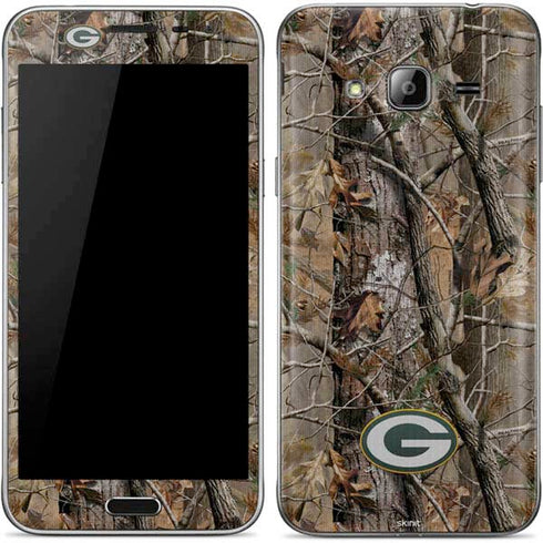 NFL Green Bay Packers Realtree AP Camo Galaxy J3 Skin