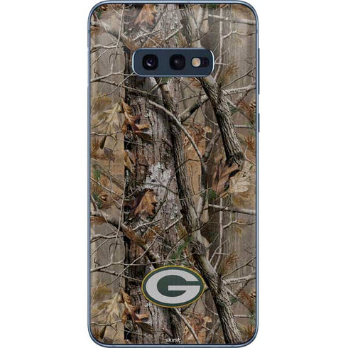 NFL Green Bay Packers Realtree AP Camo Galaxy S10e Skin