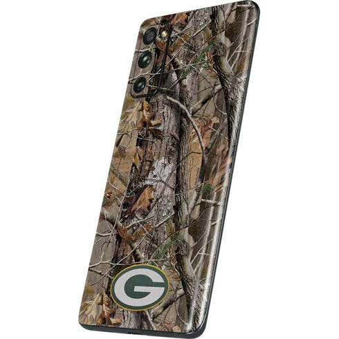 NFL Green Bay Packers Realtree AP Camo Galaxy S20 Fan Edition Skin