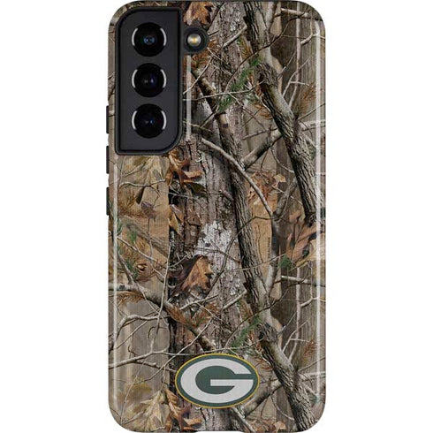 NFL Green Bay Packers Realtree AP Camo Galaxy S22 Pro Case