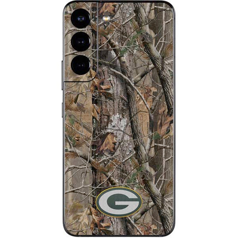 NFL Green Bay Packers Realtree AP Camo Galaxy S22 Skin