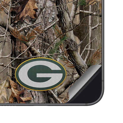 NFL Green Bay Packers Realtree AP Camo Galaxy S23 FE Skin