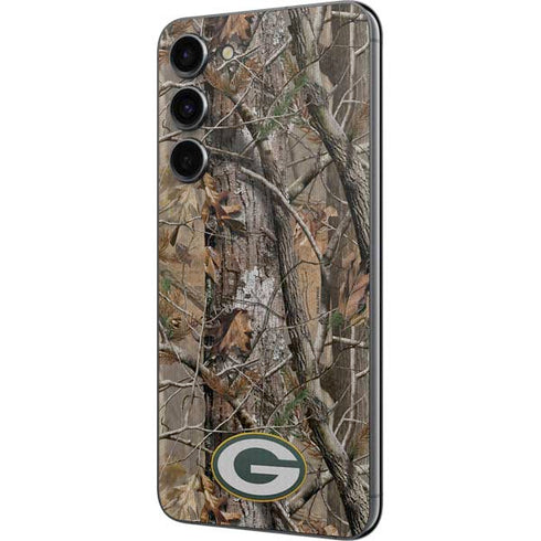 NFL Green Bay Packers Realtree AP Camo Galaxy S23 Plus Skin