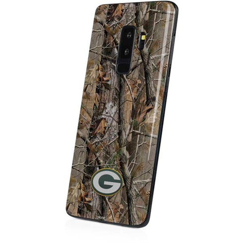 NFL Green Bay Packers Realtree AP Camo Galaxy S9 Plus Skin