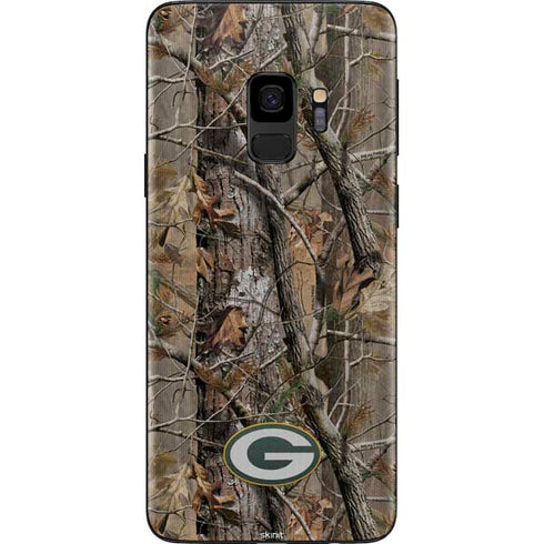 NFL Green Bay Packers Realtree AP Camo Galaxy S9 Skin