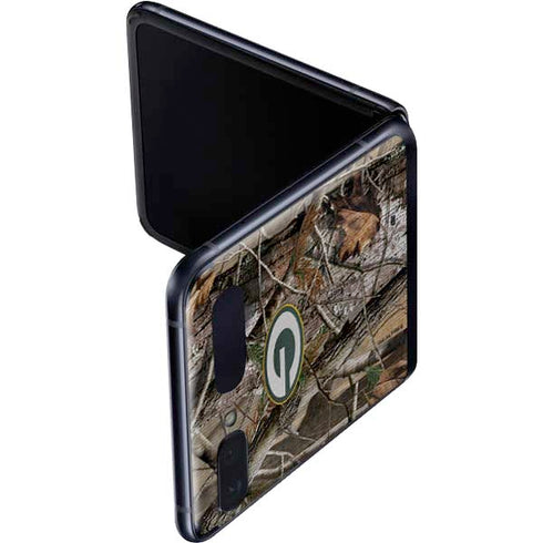 NFL Green Bay Packers Realtree AP Camo Galaxy Z Flip Skin