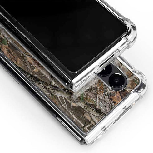 NFL Green Bay Packers Realtree AP Camo Galaxy Z Fold4 5G Clear Case