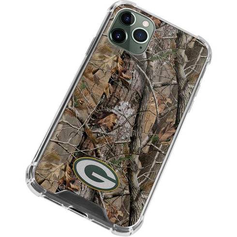 NFL Green Bay Packers Realtree AP Camo iPhone 11 Pro Max Clear Case
