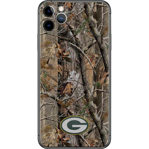 NFL Green Bay Packers Realtree AP Camo iPhone 11 Pro Max Skin