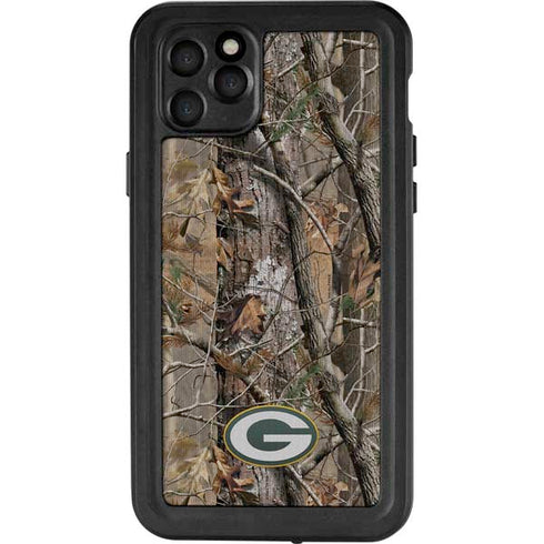 NFL Green Bay Packers Realtree AP Camo iPhone 11 Pro Max Waterproof Case