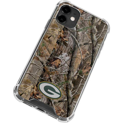 NFL Green Bay Packers Realtree AP Camo iPhone 12 Mini Clear Case