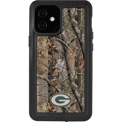 NFL Green Bay Packers Realtree AP Camo iPhone 12 Mini Waterproof Case