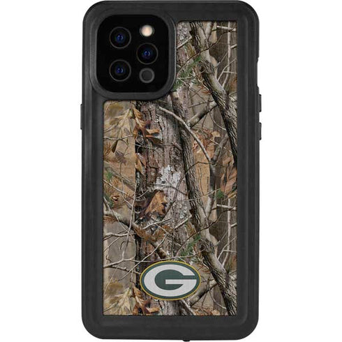 NFL Green Bay Packers Realtree AP Camo iPhone 12 Pro Max Waterproof Case