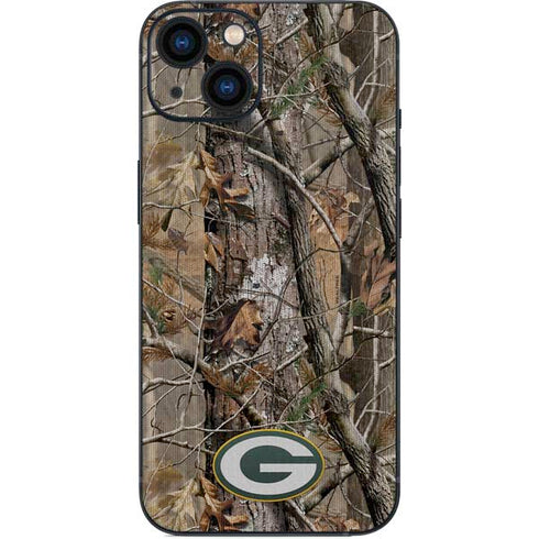 NFL Green Bay Packers Realtree AP Camo iPhone 14 Plus Skin