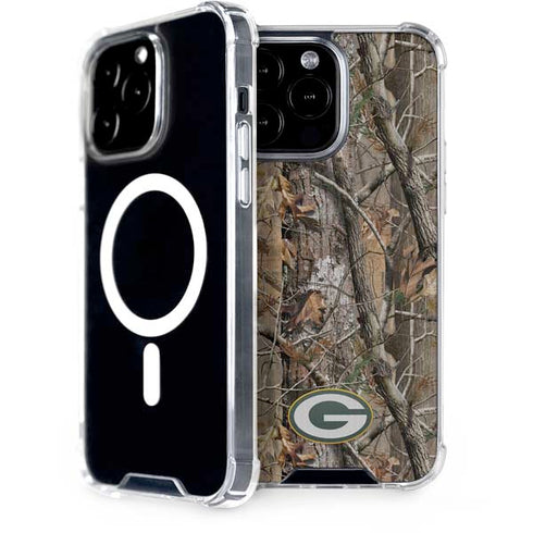 NFL Green Bay Packers Realtree AP Camo iPhone 15 Pro Max MagSafe Case