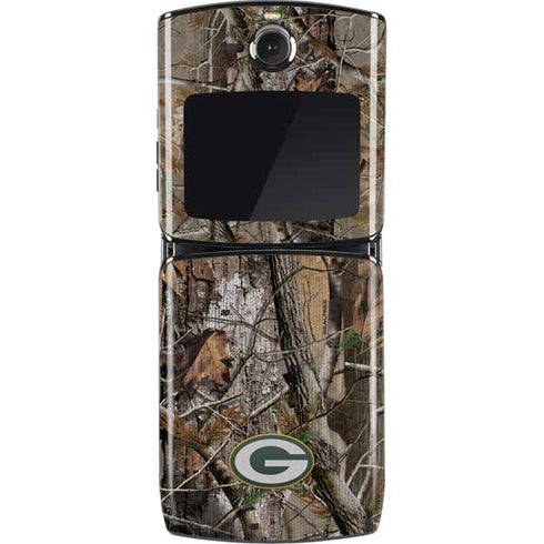 NFL Green Bay Packers Realtree AP Camo Motorola RAZR Skin