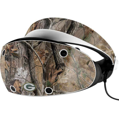 NFL Green Bay Packers Realtree AP Camo PlayStation VR2 Skin