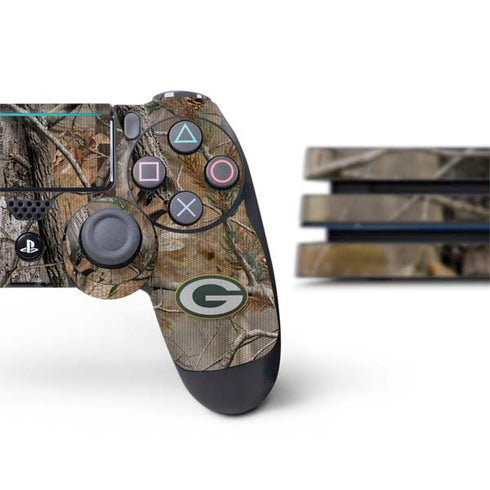 NFL Green Bay Packers Realtree AP Camo PS4 Pro Bundle Skin