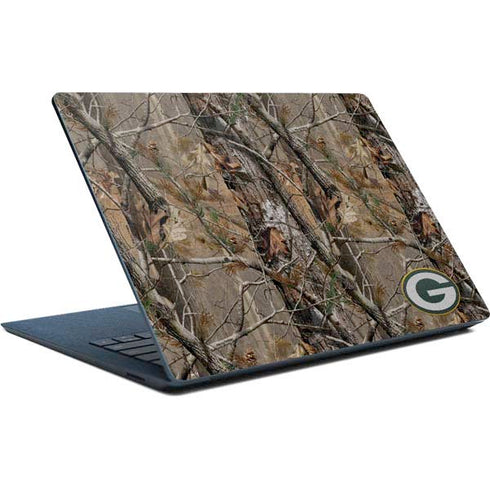 NFL Green Bay Packers Realtree AP Camo Surface Laptop Skin