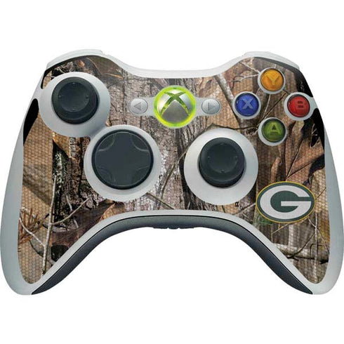 NFL Green Bay Packers Realtree AP Camo Xbox 360 Wireless Controller Skin