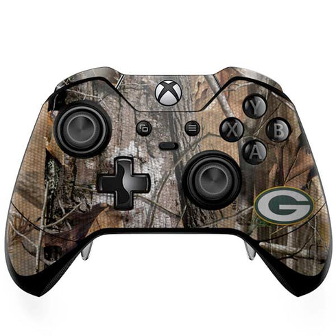 NFL Green Bay Packers Realtree AP Camo Xbox One Elite Controller Skin
