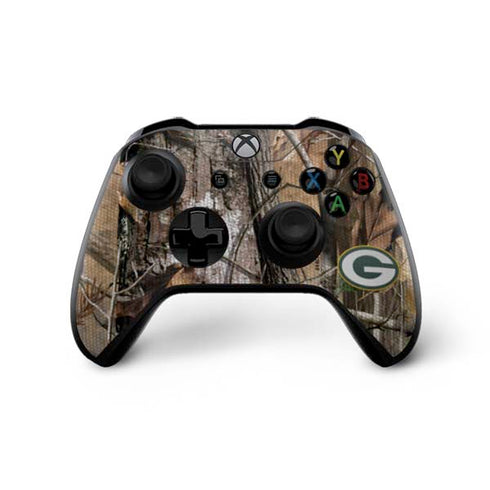 NFL Green Bay Packers Realtree AP Camo Xbox One X Controller Skin