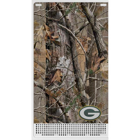 NFL Green Bay Packers Realtree AP Camo Xbox Series S Bundle Skin