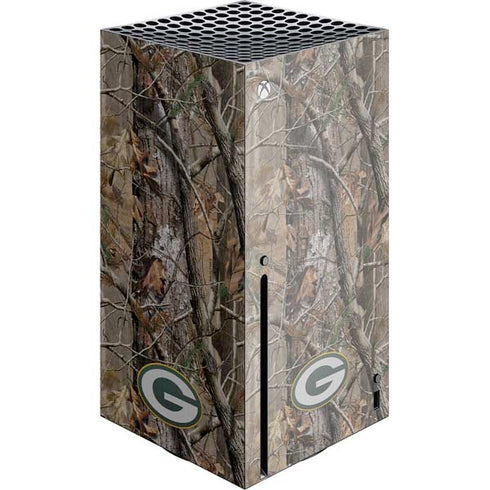 NFL Green Bay Packers Realtree AP Camo Xbox Series X Console Skin