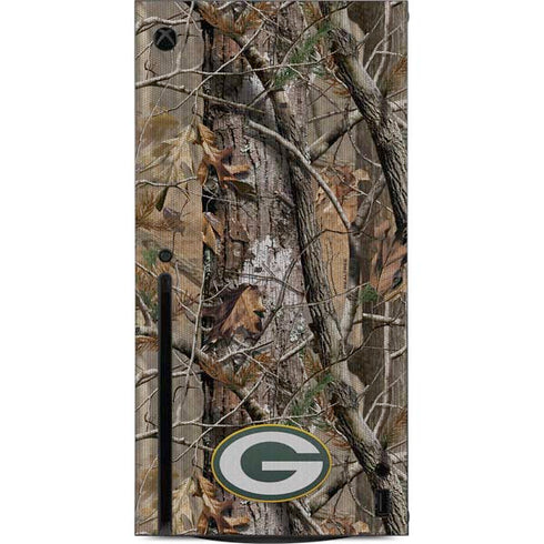 NFL Green Bay Packers Realtree AP Camo Xbox Series X Console Skin