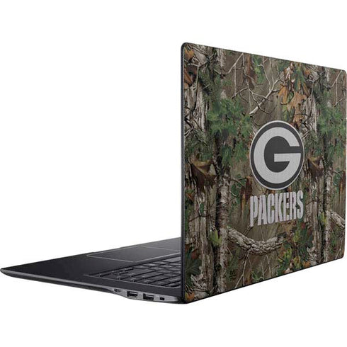 NFL Green Bay Packers Realtree Xtra Green Camo Ativ Book 9 (15.6in 2014) Skin