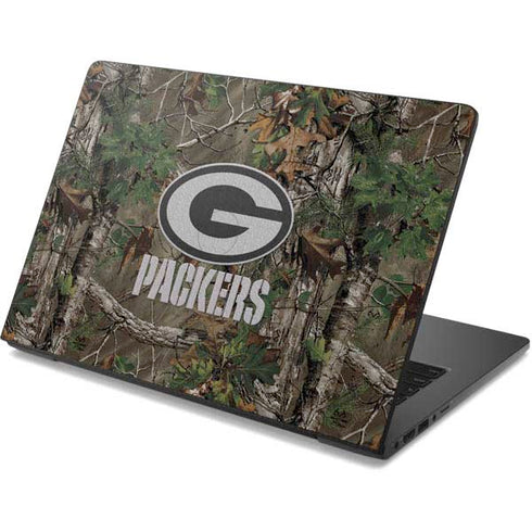 NFL Green Bay Packers Realtree Xtra Green Camo Dell Chromebook Skin