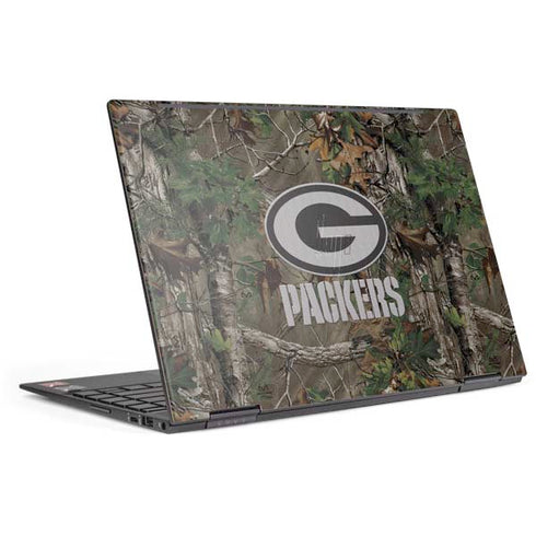 NFL Green Bay Packers Realtree Xtra Green Camo HP Envy Skin