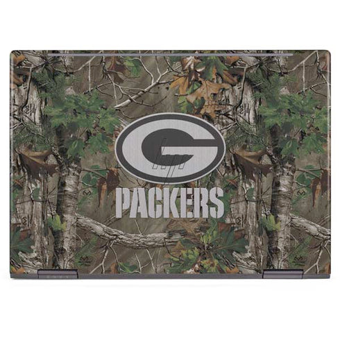 NFL Green Bay Packers Realtree Xtra Green Camo HP Envy Skin