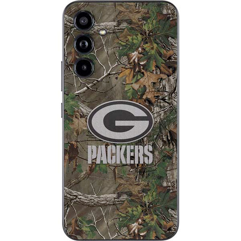 NFL Green Bay Packers Realtree Xtra Green Camo Galaxy A54 5G Skin
